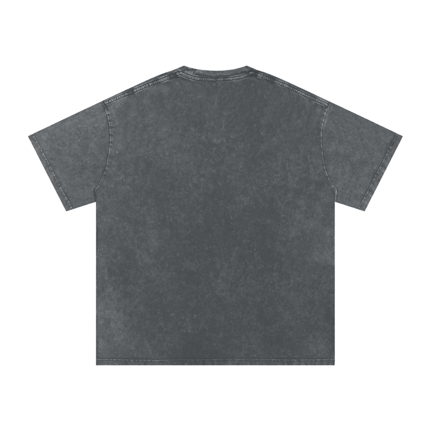 MORE THAN-Snow Washed Oversized Cotton T-Shirt