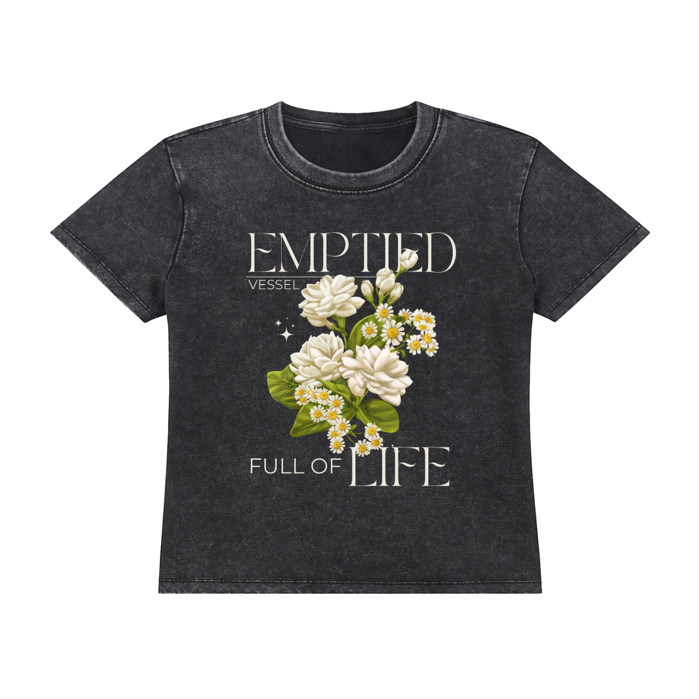 Vintage Wash Drop Shoulder T-shirt